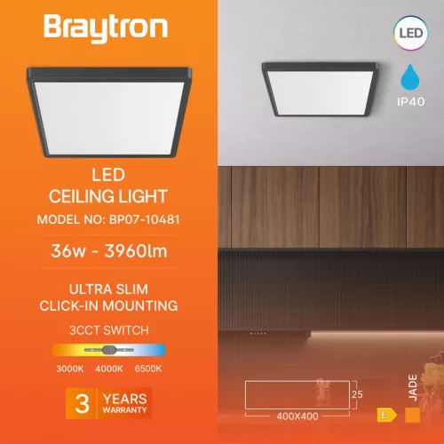 BRY-JADE-SLR-BLC-SQR-36W-3IN1-CEILING LIGHT