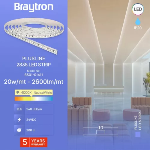 BRY-PLUSLINE-20W-240L-2835-4000K-24V-IP20-LED STRI