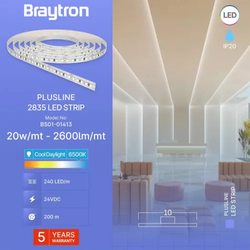 BRY-PLUSLINE-20W-240L-2835-6500K-24V-IP20-LED STRI