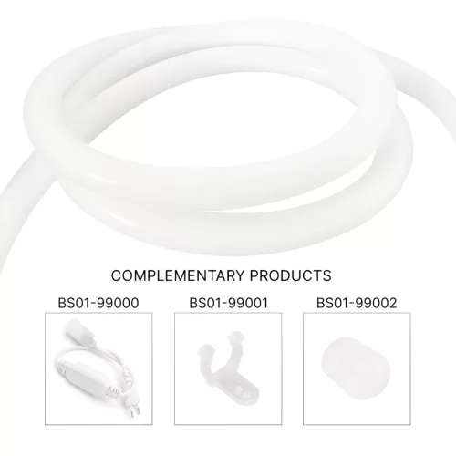 BRY-ECOLINE-D14-120L-6500K-220V-IP65-LED ROPE STRIP