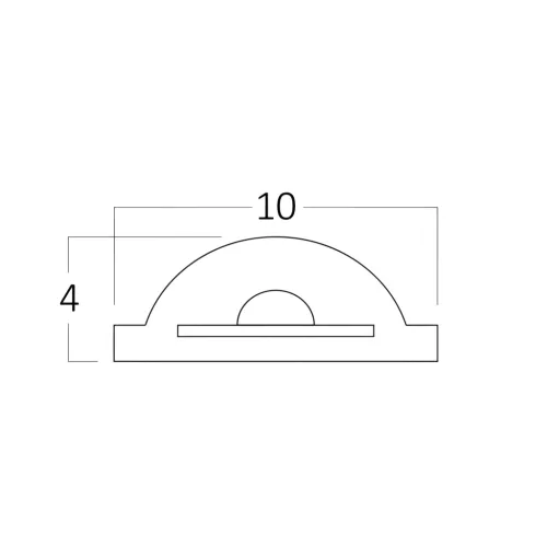 BRY-COBLINE-240L-10W-COB-AMBER-CLR-220V-IP65-LED STRIP