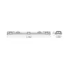 BRY-AQUALINE-2X-1.2MT-SG-ABS+PC-IP65-WA.PROOF LIGH