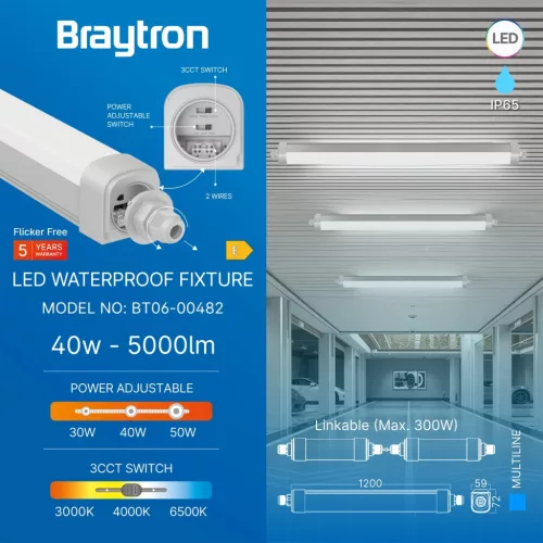 BRY-MULTILINE-A-1.2MT-50W-3IN1-3PW-IP65-WA.PROOF LIGHT