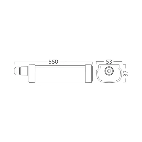 BRY-PROLINE-IPG-S-16W-6500K-IP65-WATERPROOF LIGHT