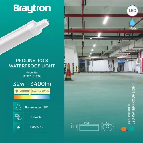 BRY-PROLINE-IPG-S-32W-4000K-IP65-WA.PROOF LIGHT
