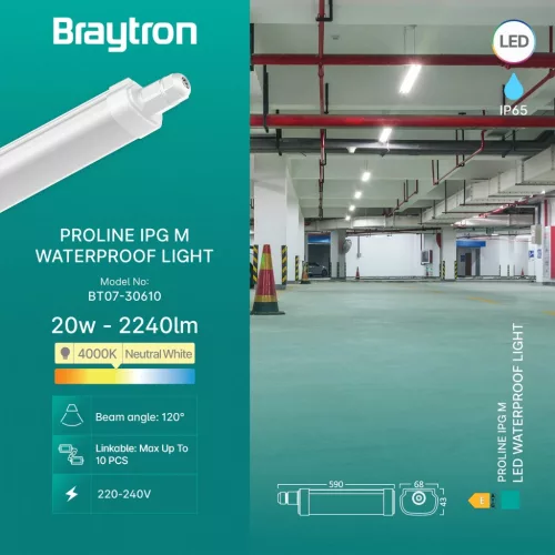 BRY-PROLINE-IPG-M-20W-4000K-IP65-WATERPROOF LIGHT