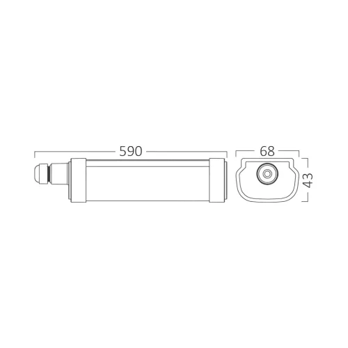 BRY-PROLINE-IPG-M-20W-6500K-IP65-WATERPROOF LIGHT