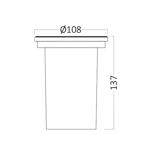 BRY-INDUS-R120-GU10-IP67-UNDERGROUND FIXTURE