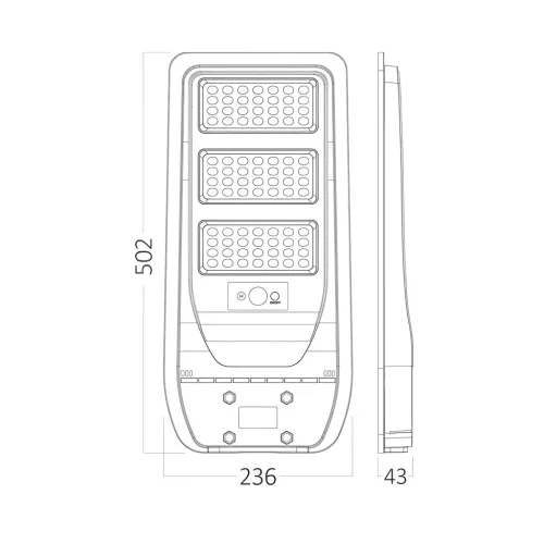 BRY-SOLAR-ST01-50W-6500K-SNS-IP65-SOLAR STREET LIG