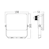 BRY-FLOOD-WF-50W-WHT-3IN1-IP65-LED FLOODLIGHT