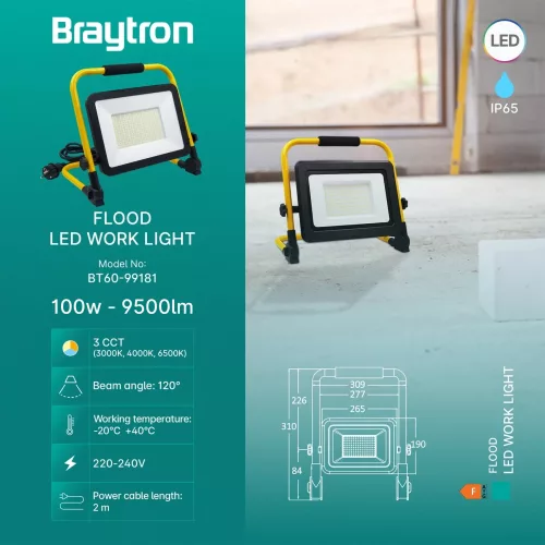 BRY-FLOOD-WL-BLC-100W-3IN1-WORK LIGHT