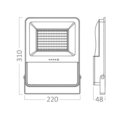 BRY-SOLAR PL-50W-3IN1-RMT-IP65-SOLAR FLOODLIGHT