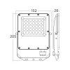 BRY-FLOOD-PF-30W-GRY-3IN1-IP65-LED FLOODLIGHT