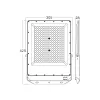 BRY-FLOOD-PF-200W-GRY-3IN1-IP65-LED FLOODLIGHT