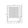 BRY-FLOOD-PF-300W-GRY-3IN1-IP65-LED FLOODLIGHT