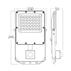 BRY-FLOOD-PF-30W-GRY-3IN1-SNS-IP54-LED FLOODLIGHT