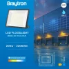 BRY-FLOOD-CF-200W-BLC-6500K-IP65-LED FLOODLIGHT