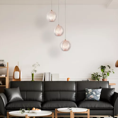 BRY-S001R-3H-3xG9-GLD-PENDANT LIGHT