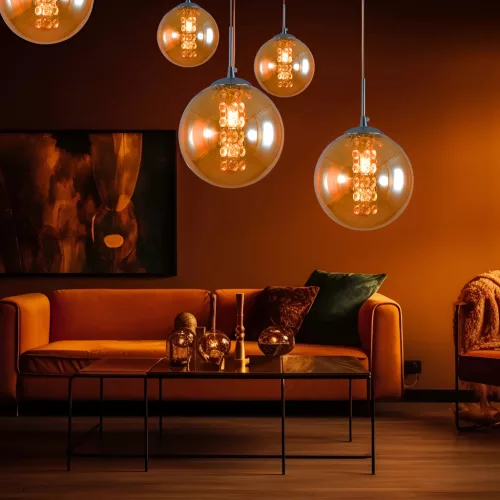 BRY-S003R-1H-1xG9-AMB-PENDANT LIGHT