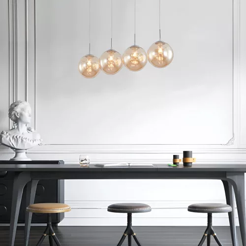 BRY-S003S-4H-4xG9-AMB-PENDANT LIGHT