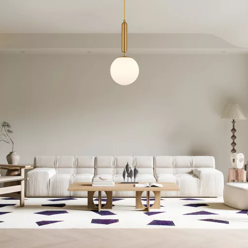 BRY-S006R-1H-1xG9-OPL-GLD-PENDANT LIGHT