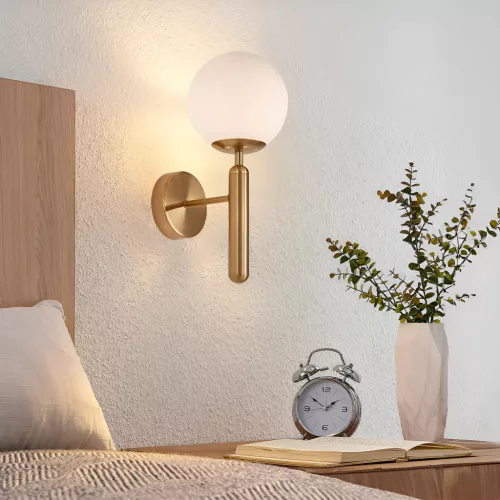 BRY-S006W-1H-1xG9-OPL-GLD-WALL LIGHT