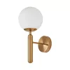 BRY-S006W-1H-1xG9-OPL-GLD-WALL LIGHT
