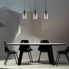 BRY-S007S-3H-3xE27-SMK-PENDANT LIGHT