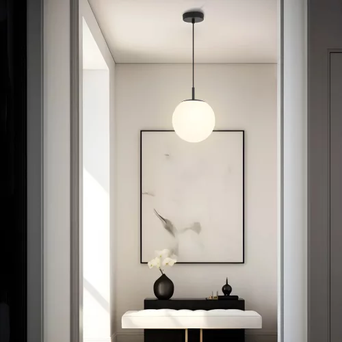BRY-S013R-1H-1xE27-OPL-BLC-PENDANT LIGHT