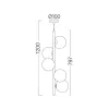 BRY-S014R-5H-5xG9-CLR-PENDANT LIGHT