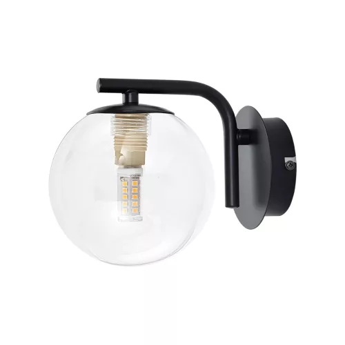 BRY-S011W-1H-1xG9-CLR-WALL LIGHT