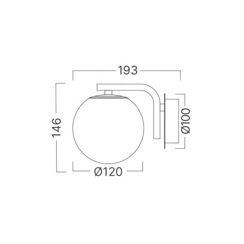 BRY-S011W-1H-1xG9-CLR-WALL LIGHT