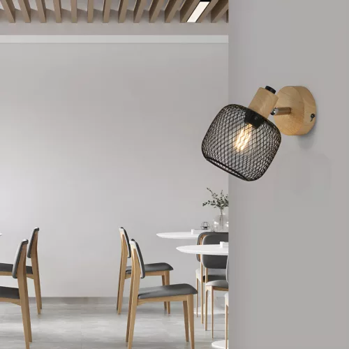 BRY-W001C-1H-1xE14-WDN-WALL LIGHT