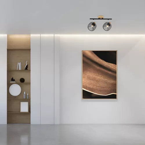 BRY-W001C-2H-2xE14-WDN-CEILING LIGHT