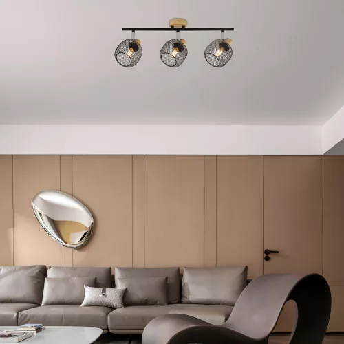 BRY-W001C-3H-3xE14-WDN-CEILING LIGHT