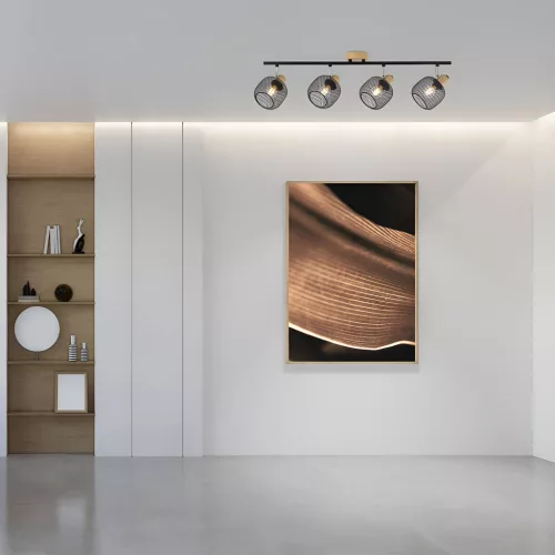 BRY-W001C-4H-4xE14-WDN-CEILING LIGHT