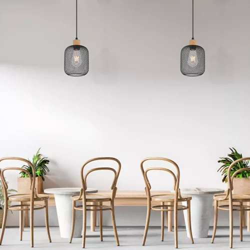 BRY-W001R-1H-1xE27-WDN-PENDANT LIGHT