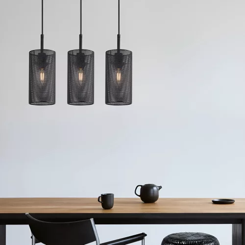 BRY-W002S-3H-3xE14-BLC-PENDANT LIGHT