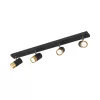 BRY-G002C-4H-4xGU10-GLD-BLC-CEILING LIGHT