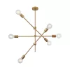 BRY-G004C-6H-6xE27-GLD-PENDANT LIGHT