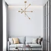 BRY-G004C-6H-6xE27-GLD-PENDANT LIGHT
