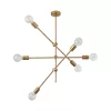 BRY-G004C-6H-6xE27-GLD-PENDANT LIGHT