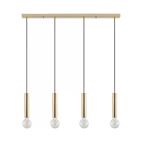 BRY-G005S-4H-4xE27-GLD-PENDANT LIGHT