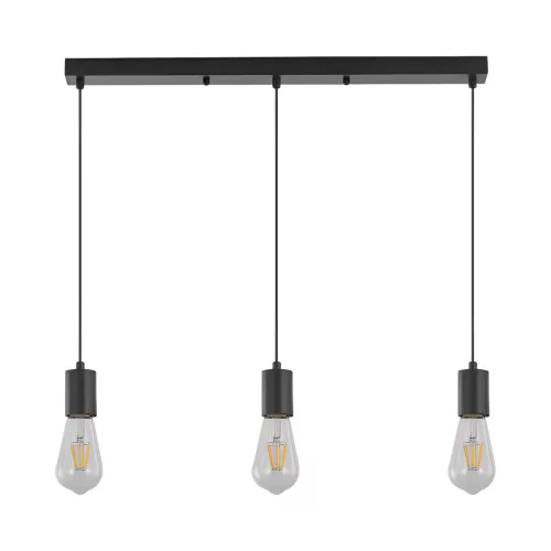 BRY-G006S-3H-3xE27-BLC-PENDANT LIGHT