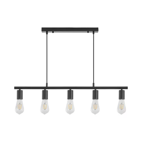 BRY-G006S-5H-5xE27-BLC-PENDANT LIGHT