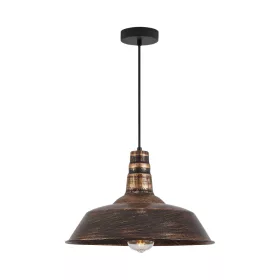 BRY-P003R-1H-1xE27-BRZ-PENDANT LIGHT