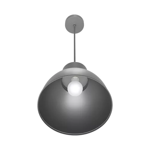 BRY-P008R-1H-1xE27-GRY-PENDANT LIGHT