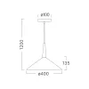 BRY-P009R-1H-1xE27-BLC-PENDANT LIGHT