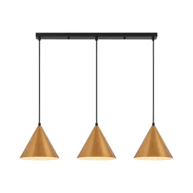 BRY-P010S-3H-3xE27-GLD-PENDANT LIGHT