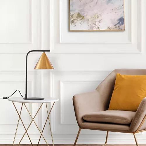 BRY-P010T-1H-1xE27-GLD-TABLE LAMP